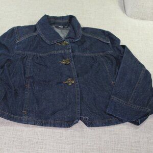 A New Approach Size XL Blue Jean Jacket